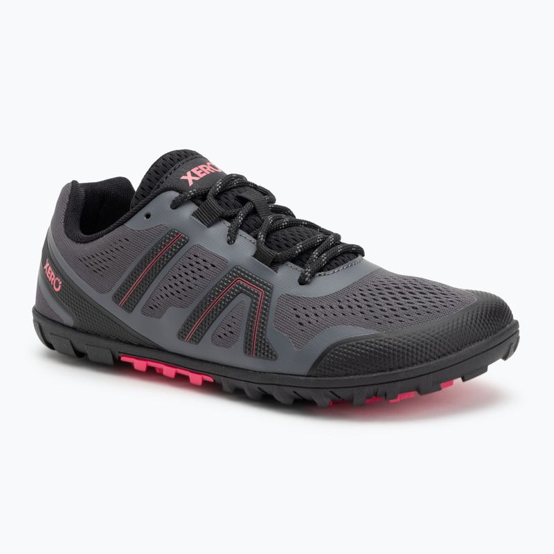 Moteriški barefoot batai Xero Shoes Mesa Trail II asphalt / raspberry