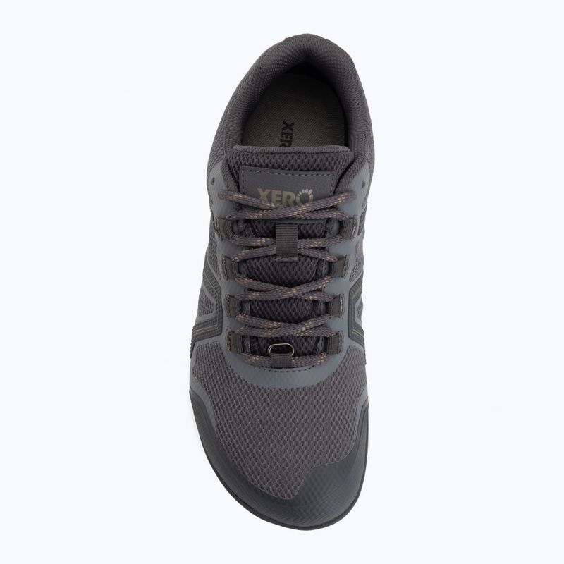 Vyriški barefoot batai Xero Shoes Mesa Trail WP steel grey/asphalt 5
