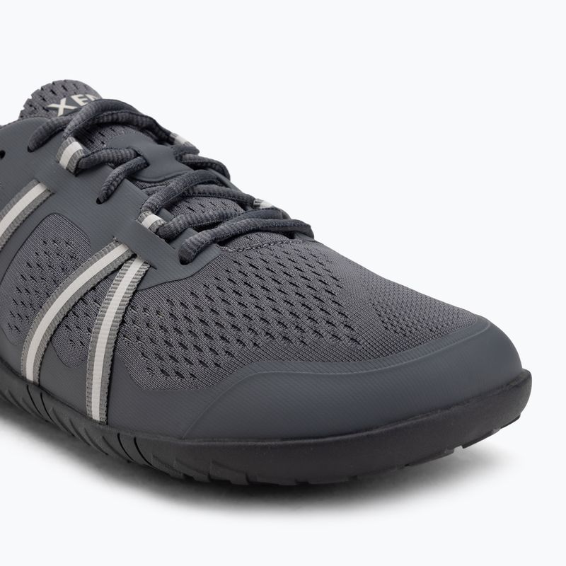Vyriški barefoot batai Xero Shoes Speed Force II steel gray/silver 7
