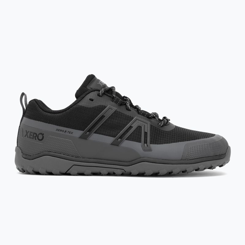 Moteriški barefoot batai Xero Shoes Scrambler Trail Low WP juodi/asfalto spalvos 2
