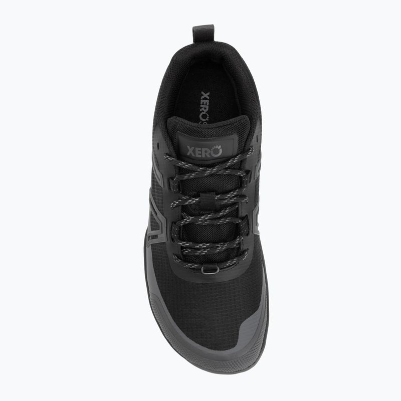 Moteriški barefoot batai Xero Shoes Scrambler Trail Low WP juodi/asfalto spalvos 5