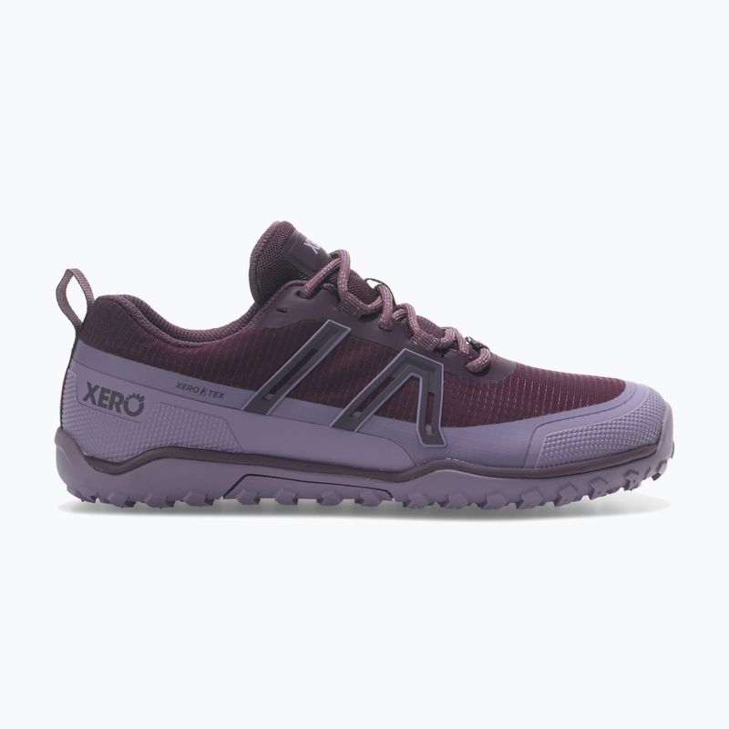 Moteriški barefoot batai Xero Shoes Scrambler Trail Low WP Plum perfect/sage purple 8
