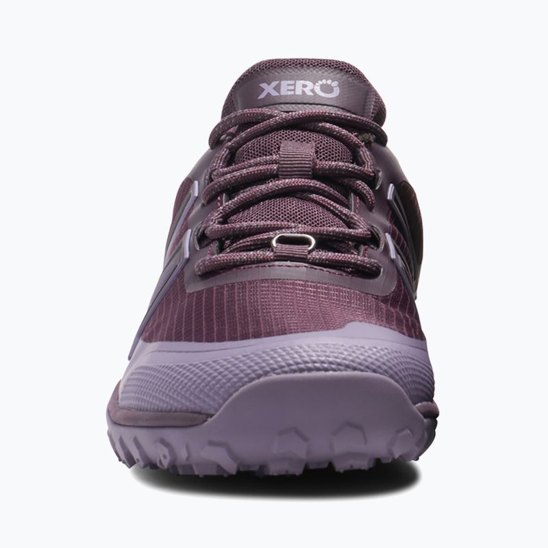 Moteriški barefoot batai Xero Shoes Scrambler Trail Low WP Plum perfect/sage purple 10