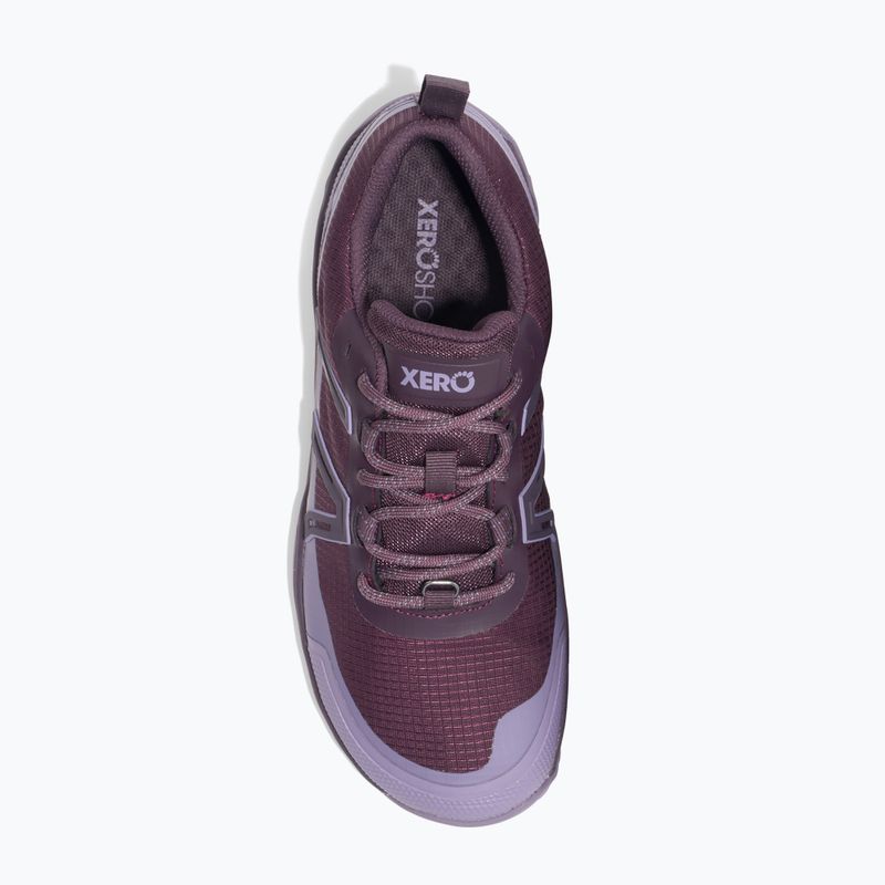 Moteriški barefoot batai Xero Shoes Scrambler Trail Low WP Plum perfect/sage purple 12