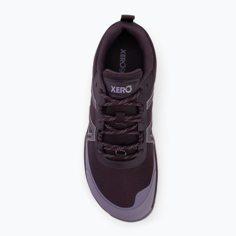Moteriški barefoot batai Xero Shoes Scrambler Trail Low WP Plum perfect/sage purple 5