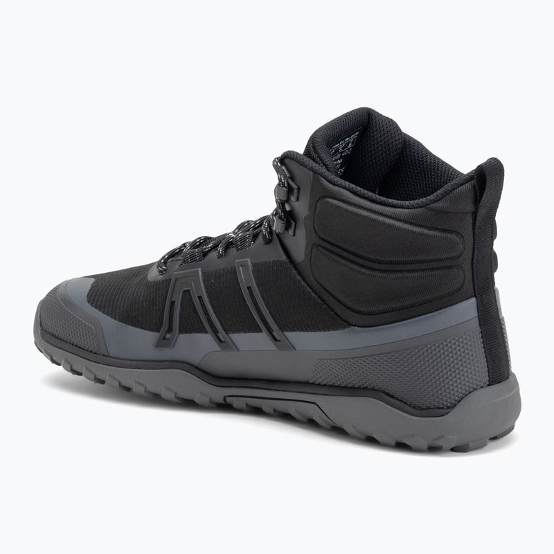 Vyriški barefoot batai Xero Shoes Scrambler Trail Mid WP juoda/asfaltas 3