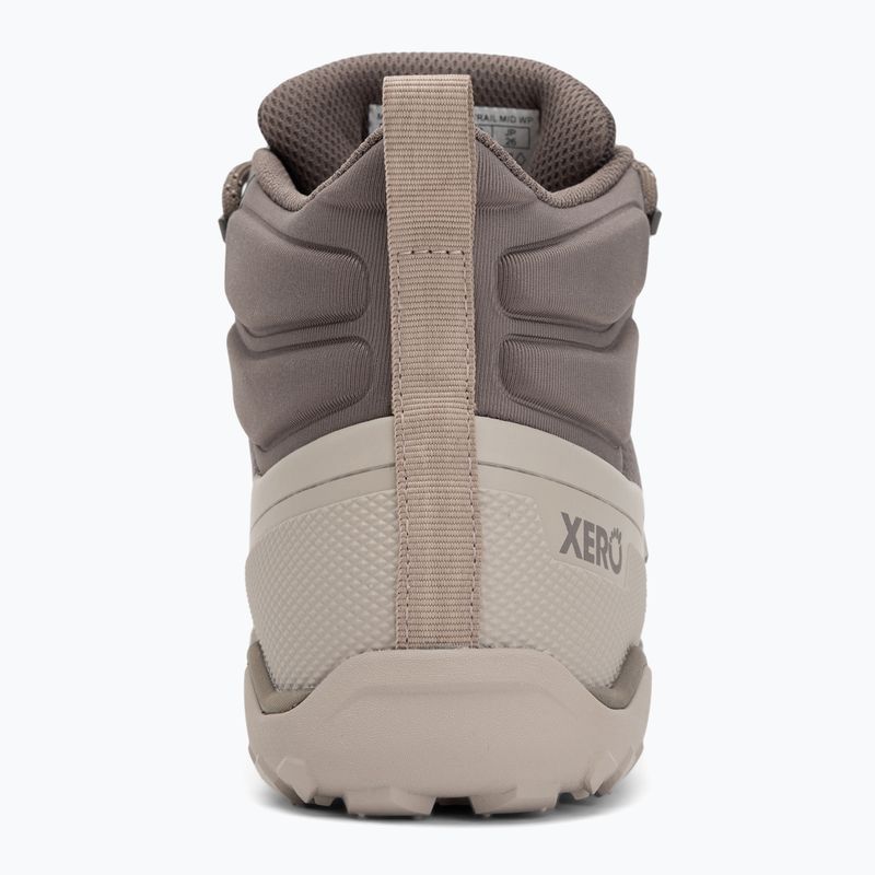 Vyriški berefoot batai Xero Shoes Scrambler Trail Mid WP morel/pure/cashmere 6