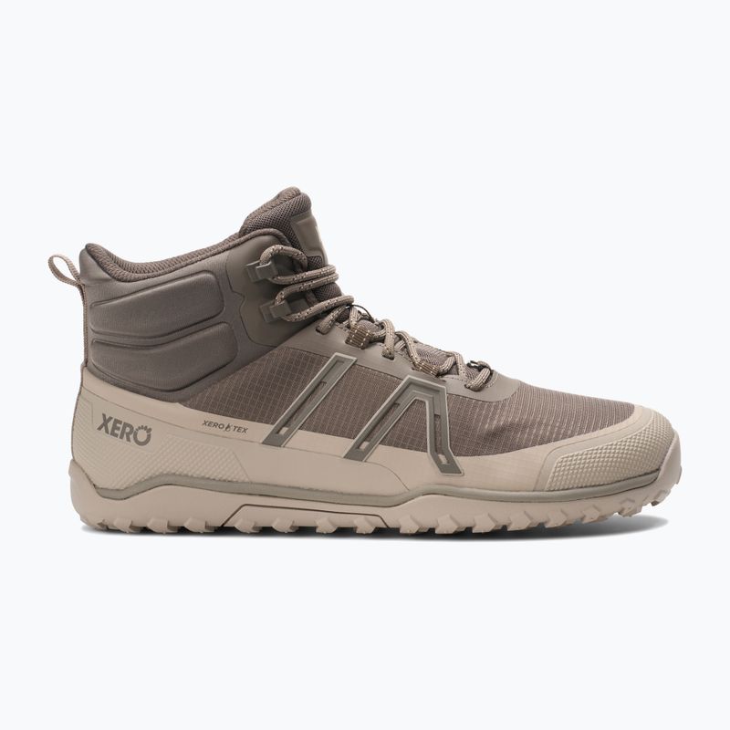 Vyriški berefoot batai Xero Shoes Scrambler Trail Mid WP morel/pure/cashmere 8