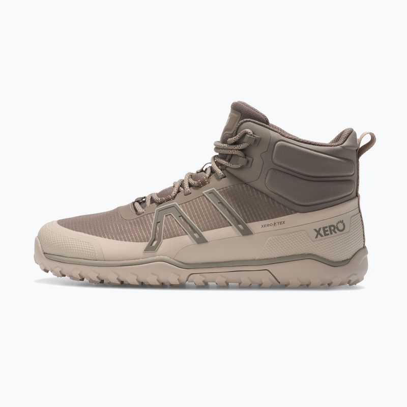 Vyriški barefoot batai Xero Shoes Scrambler Trail Mid WP morel/pure/cashmere 9