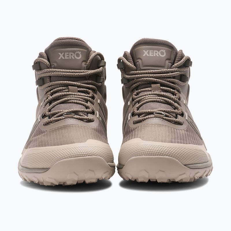 Vyriški berefoot batai Xero Shoes Scrambler Trail Mid WP morel/pure/cashmere 10
