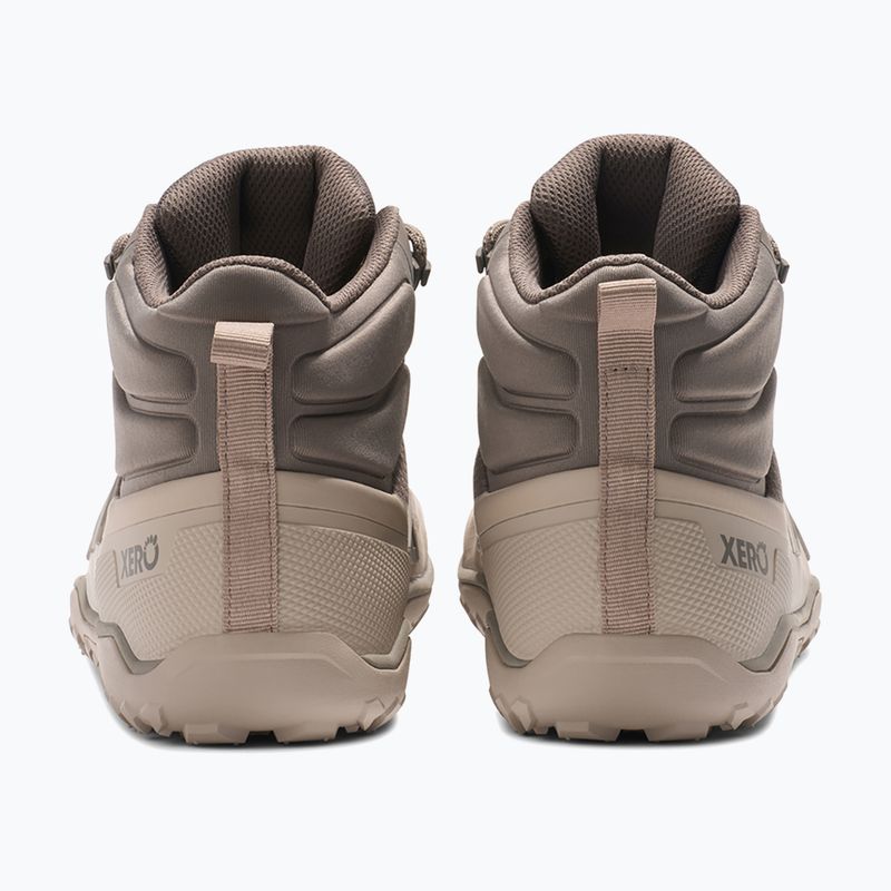Vyriški barefoot batai Xero Shoes Scrambler Trail Mid WP morel/pure/cashmere 11