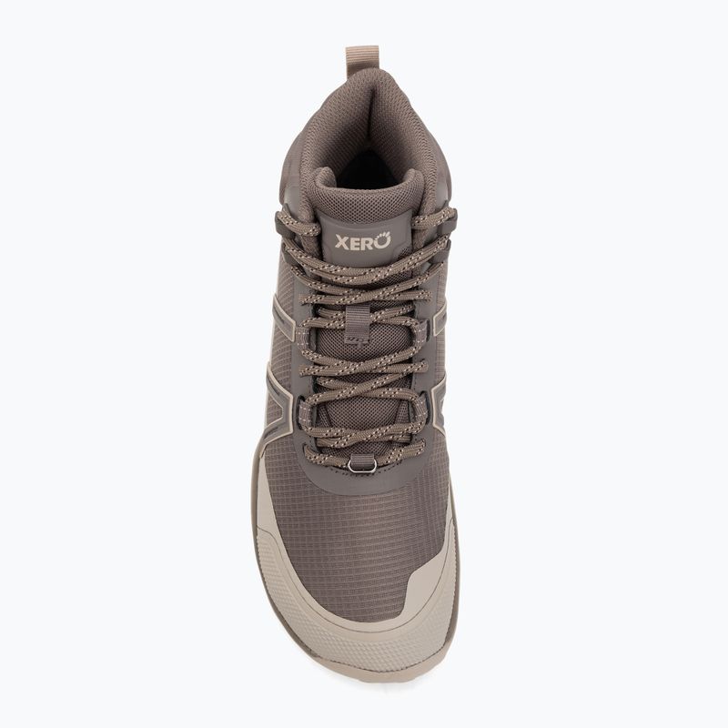 Moteriški barefoot batai Xero Shoes Scrambler Trail Mid WP morel/pure cashmere 5