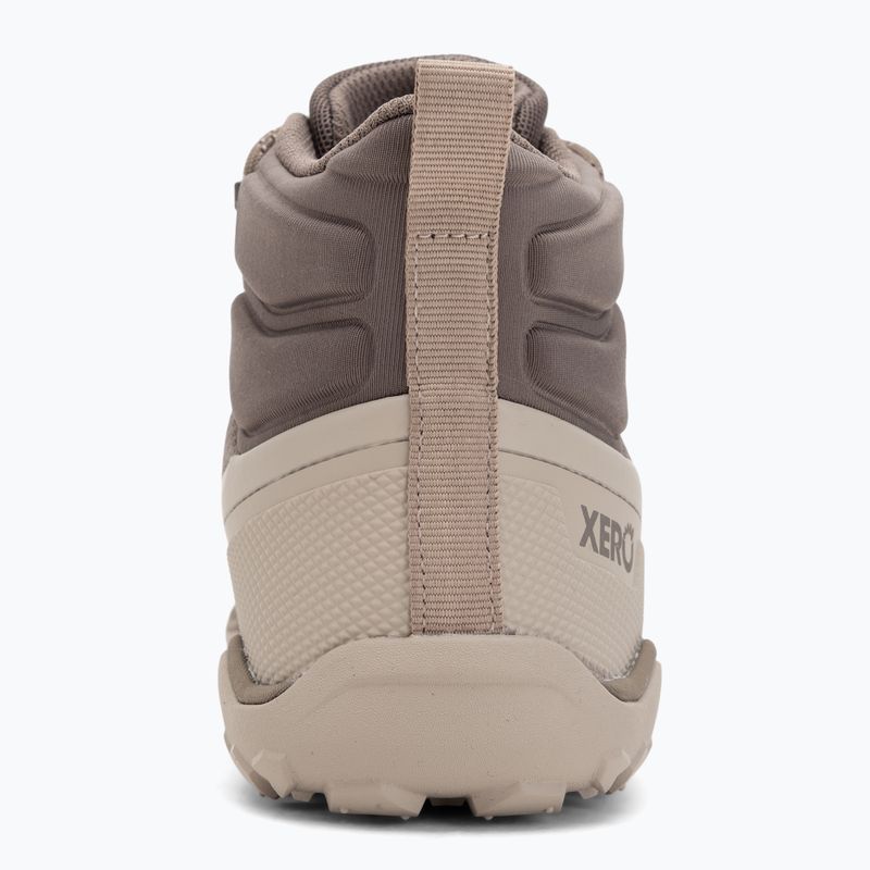 Moteriški barefoot batai Xero Shoes Scrambler Trail Mid WP morel/pure cashmere 6