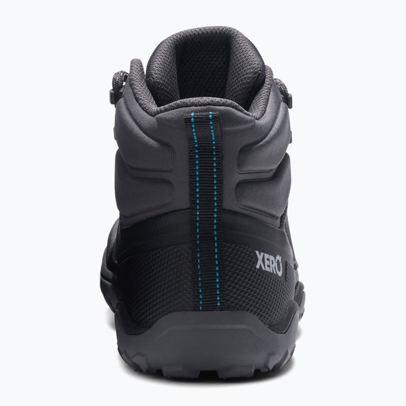 Moteriški barefoot batai Xero Shoes Scrambler Trail Mid Asphalt/Black 4