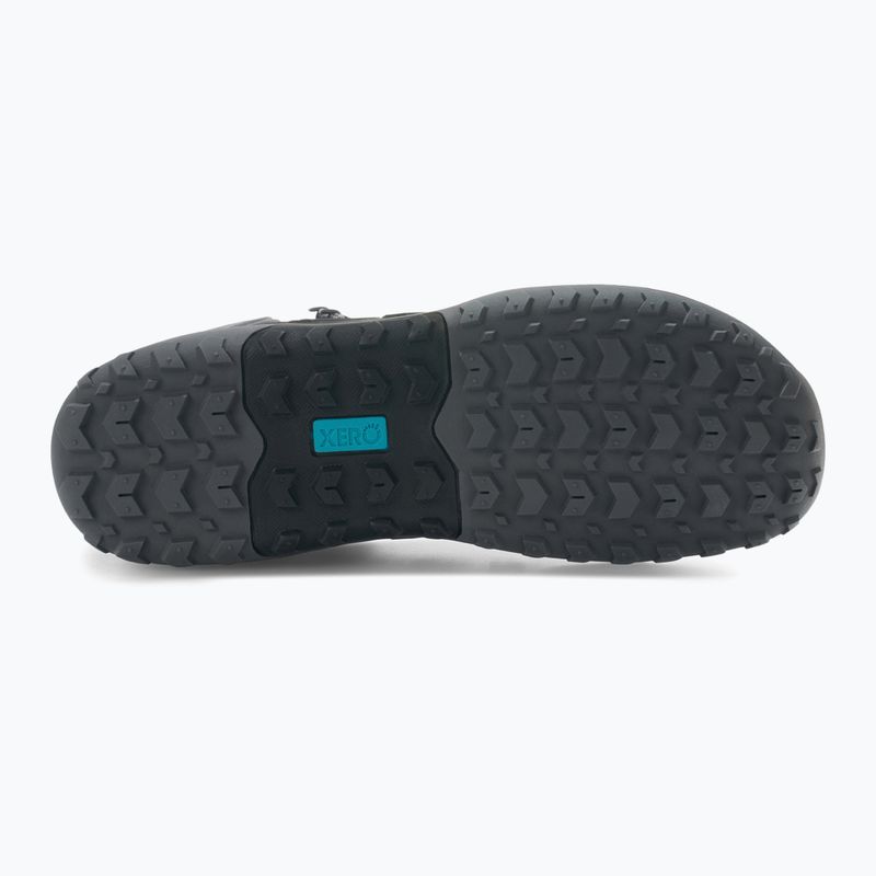Moteriški barefoot batai Xero Shoes Scrambler Trail Mid Asphalt/Black 5