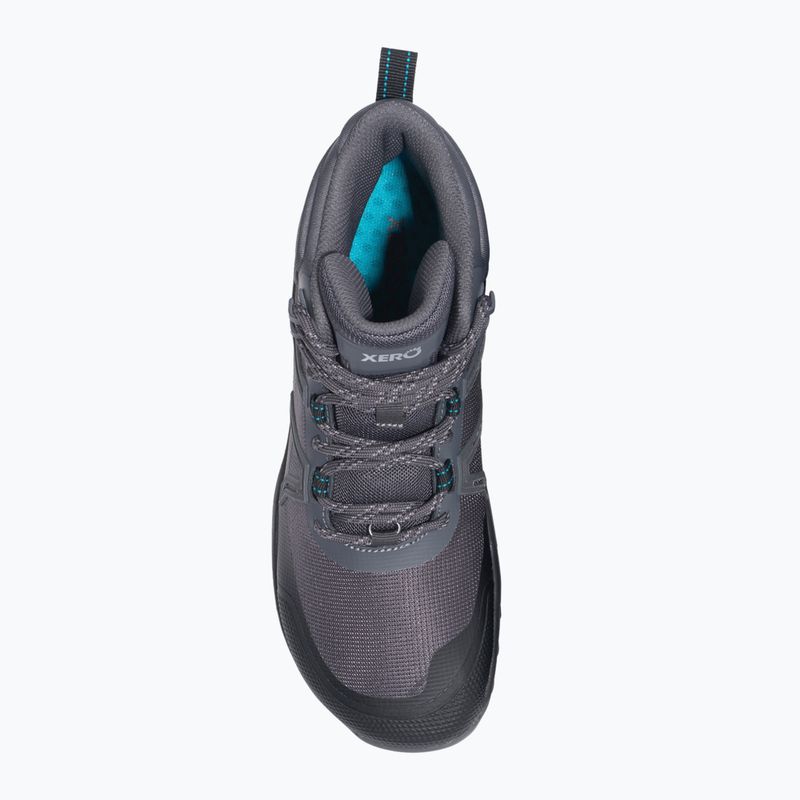 Moteriški barefoot batai Xero Shoes Scrambler Trail Mid Asphalt/Black 6