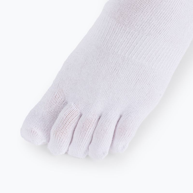 Vibram Fivefingers Athletic No-Show kojinės 2 poros juodos ir baltos S15N12PS 3