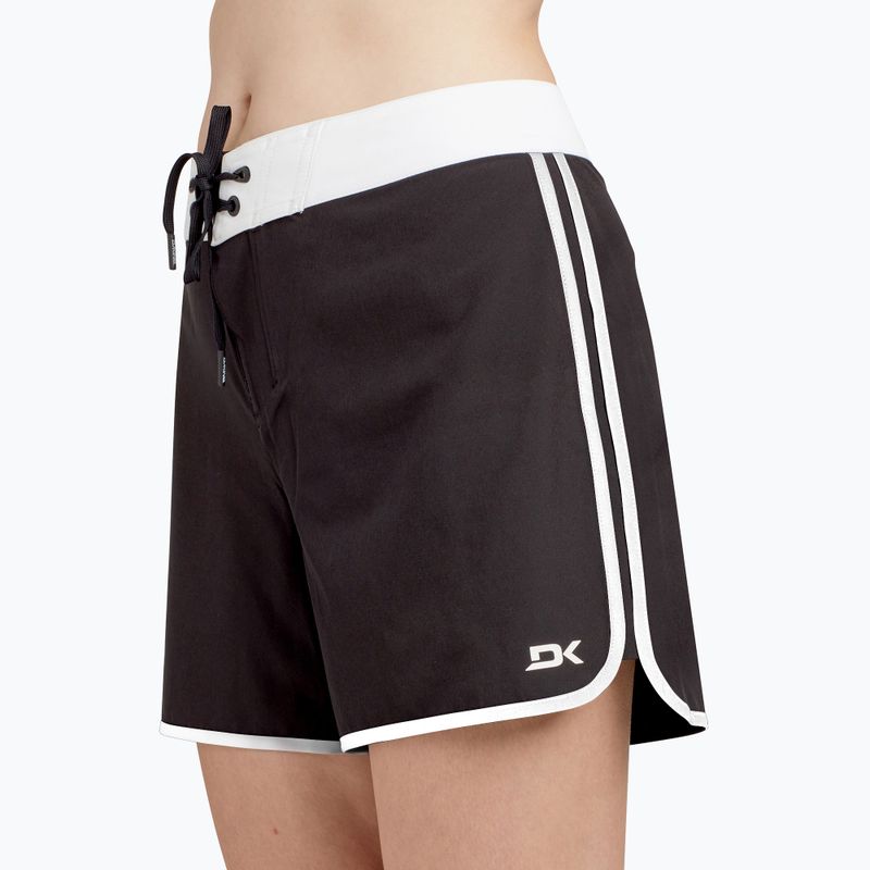 Dakine Roots 5" moteriški maudymosi šortai juodai balti DKA156W0004 6