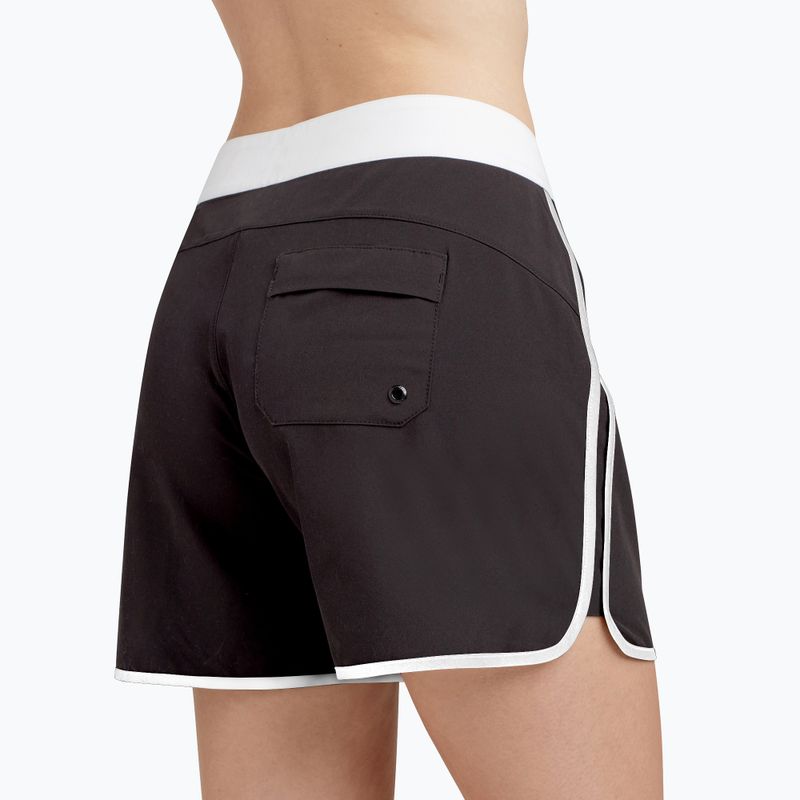 Dakine Roots 5" moteriški maudymosi šortai juodai balti DKA156W0004 7
