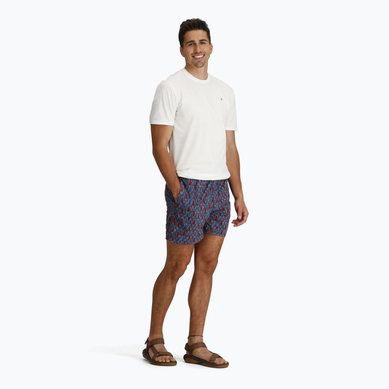 Vyriški šortai Royal Robbins All-In navy fish pt 2