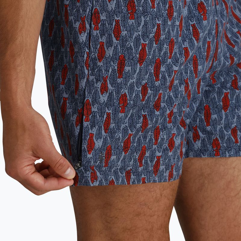 Vyriški šortai Royal Robbins All-In navy fish pt 5