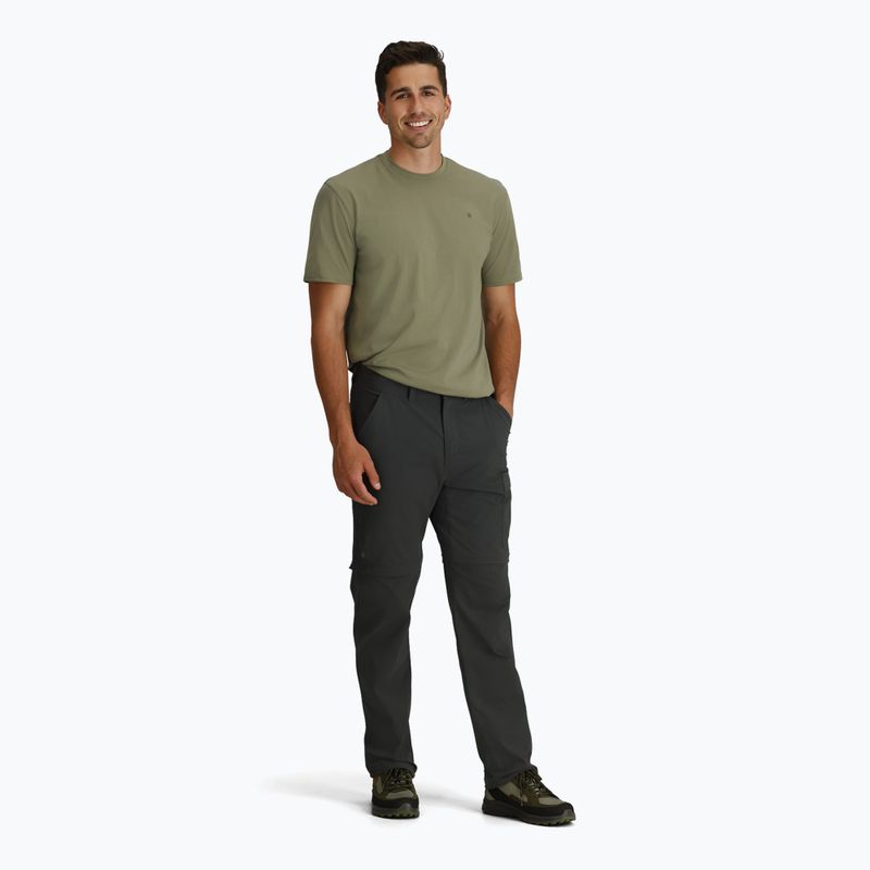 "Royal Robbins" vyriškos "Wilder Zip-Off" kelnės medžio anglies spalvos 2