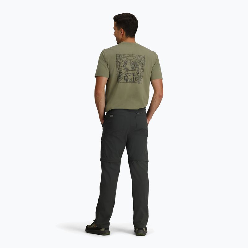 "Royal Robbins" vyriškos "Wilder Zip-Off" kelnės medžio anglies spalvos 3