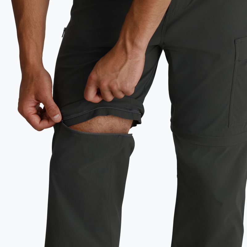 "Royal Robbins" vyriškos "Wilder Zip-Off" kelnės medžio anglies spalvos 6