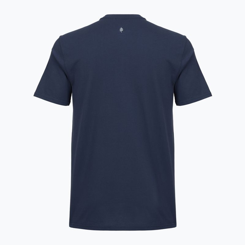 Vyriški marškinėliai Royal Robbins RR Graphic navy chock pt 2