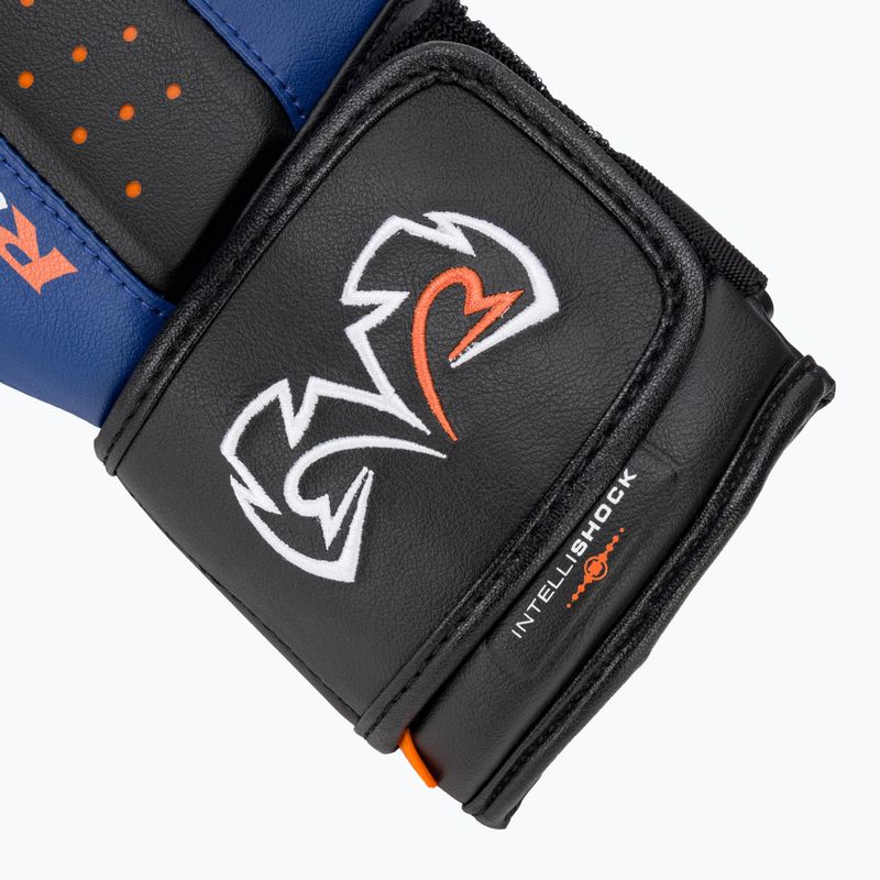 Bokso pirštinės Rival RB10 Intelli-Shock Bag black/blue 6