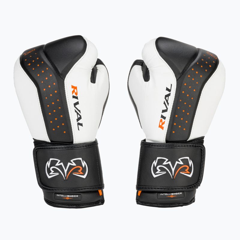 Bokso pirštinės Rival RB10 Intelli-Shock Bag black/white 2