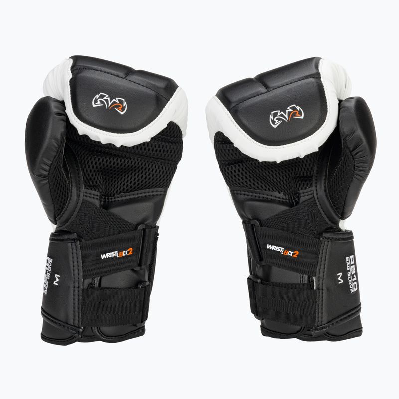 Bokso pirštinės Rival RB10 Intelli-Shock Bag black/white 3