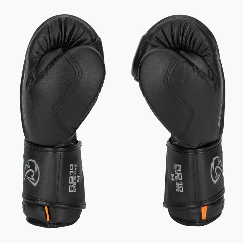 Bokso pirštinės Rival RB10 Intelli-Shock Bag black 4