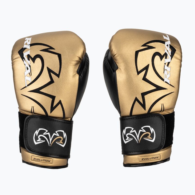 Bokso pirštinės Rival RB11 gold 2
