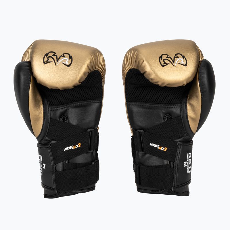 Bokso pirštinės Rival RB11 gold 3