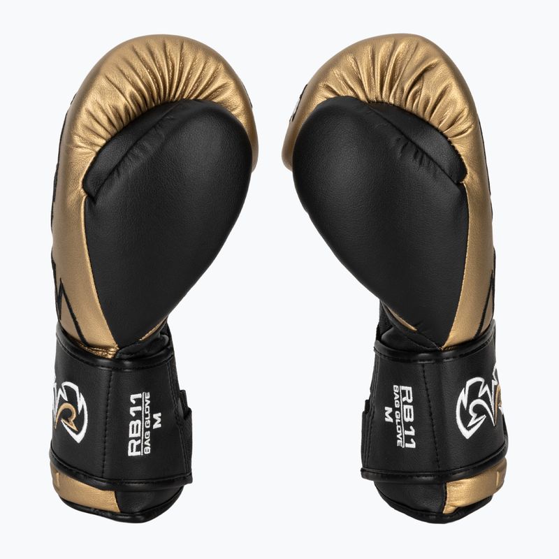 Bokso pirštinės Rival RB11 gold 4