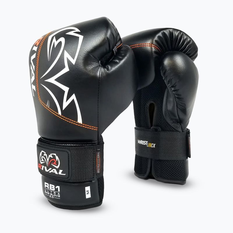 Bokso pirštinės Rival RB1 Ultra Bag 2.0 black 2