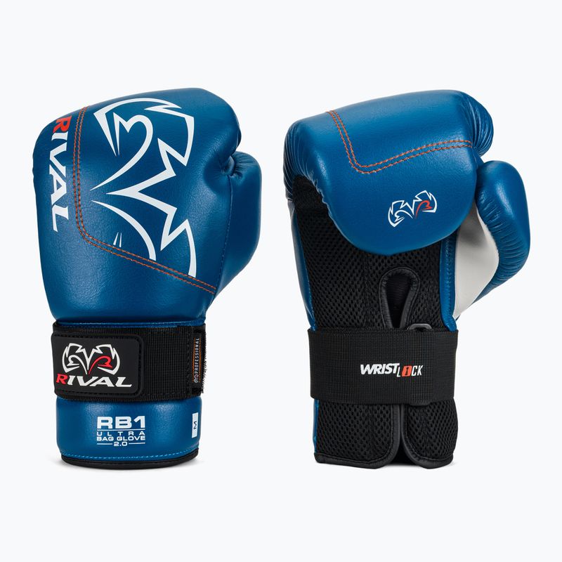 Bokso pirštinės Rival RB1 Ultra Bag 2.0 blue 2