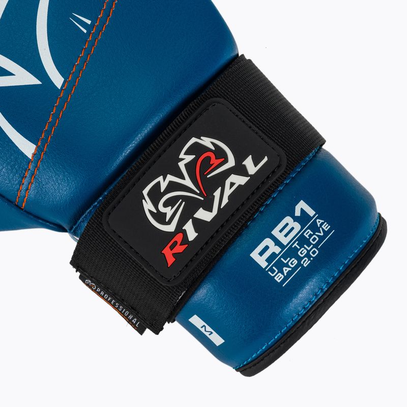 Bokso pirštinės Rival RB1 Ultra Bag 2.0 blue 6
