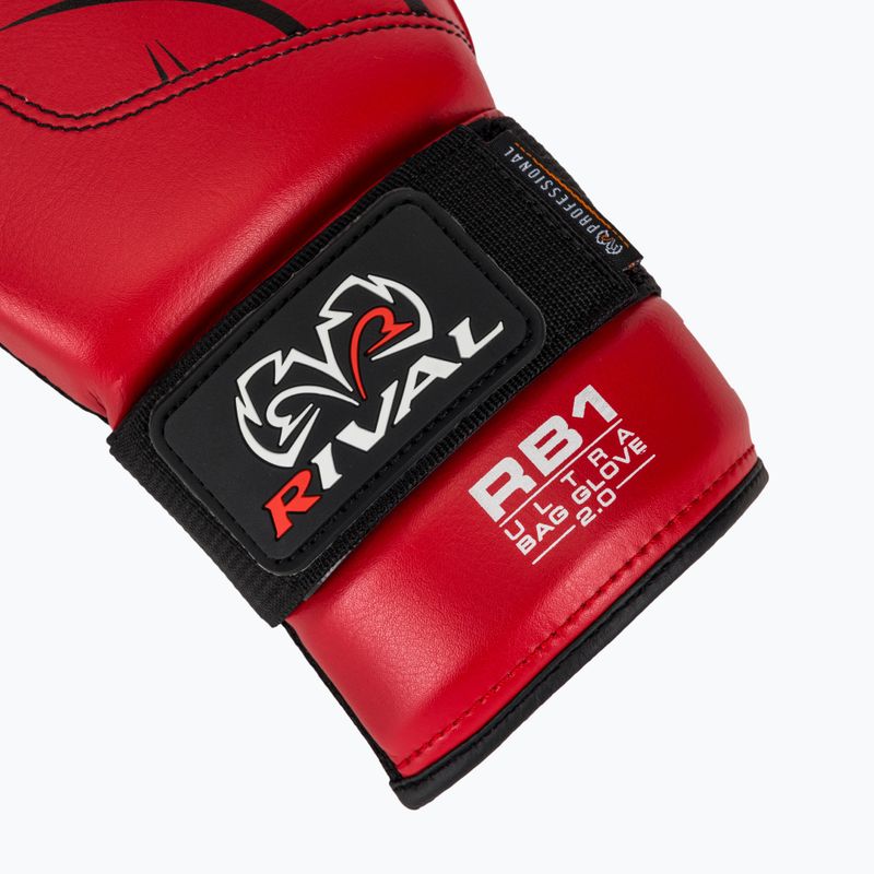 Bokso pirštinės Rival RB1 Ultra Bag 2.0 red 6