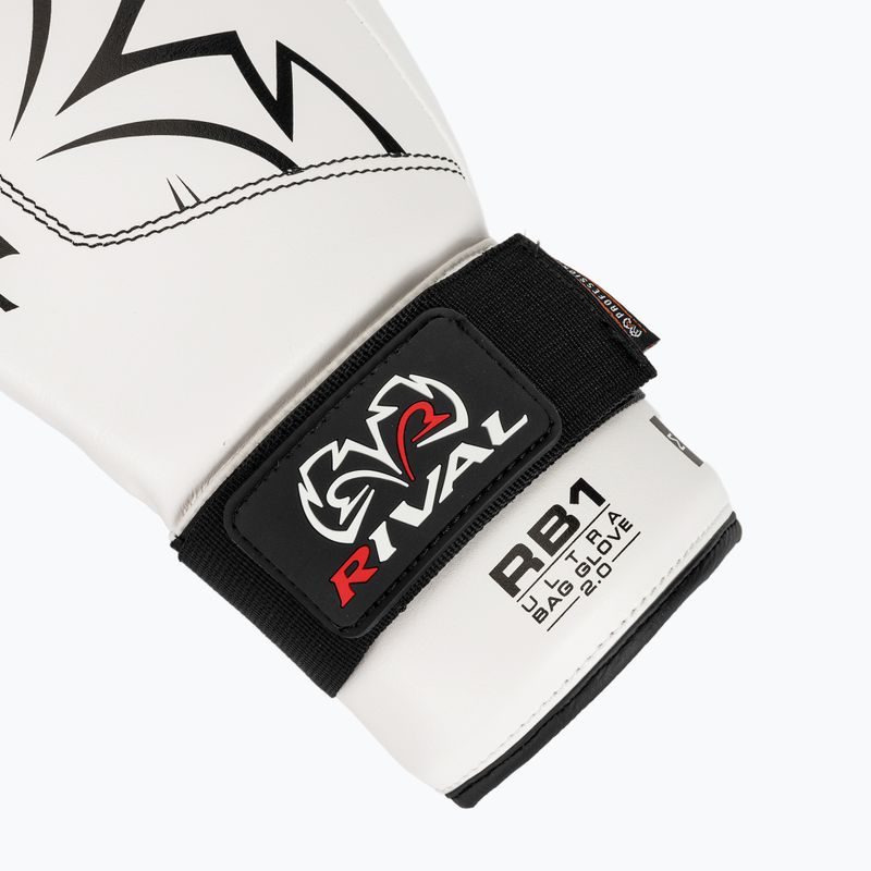Bokso pirštinės Rival RB1 Ultra Bag 2.0 white 6