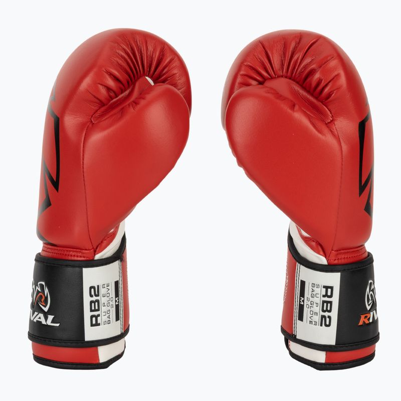 Bokso pirštinės MMA Rival RB2 Super Bag 2.0 red 4