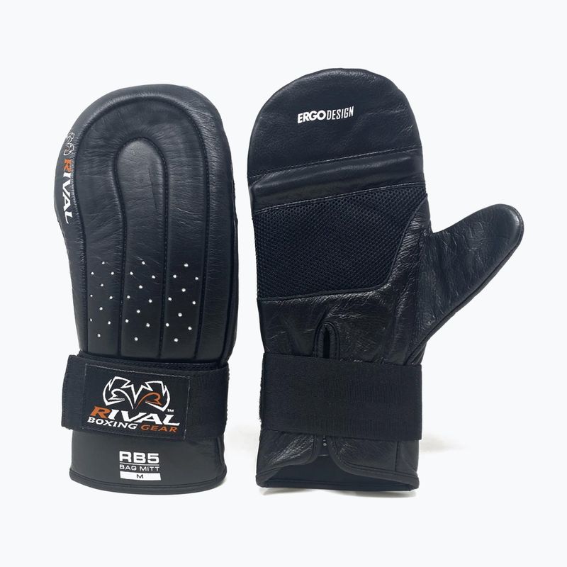 Bokso pirštinės Rival RB5 Bag Mitts black