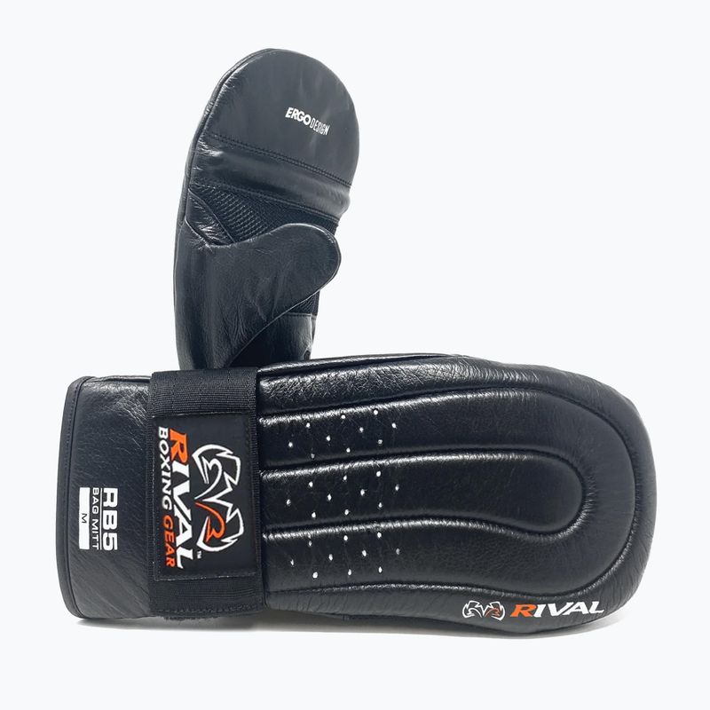Bokso pirštinės Rival RB5 Bag Mitts black 2