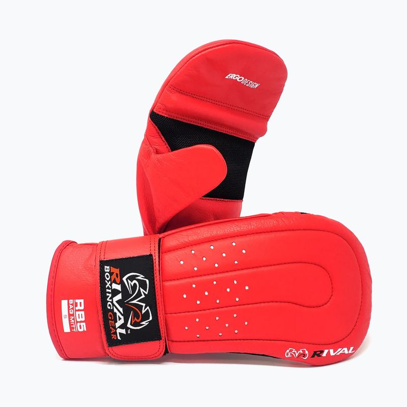 Bokso pirštinės Rival RB5 Bag Mitts red 2