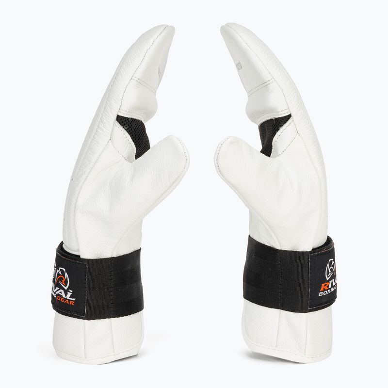 Bokso pirštinės Rival RB5 Bag Mitts white 4