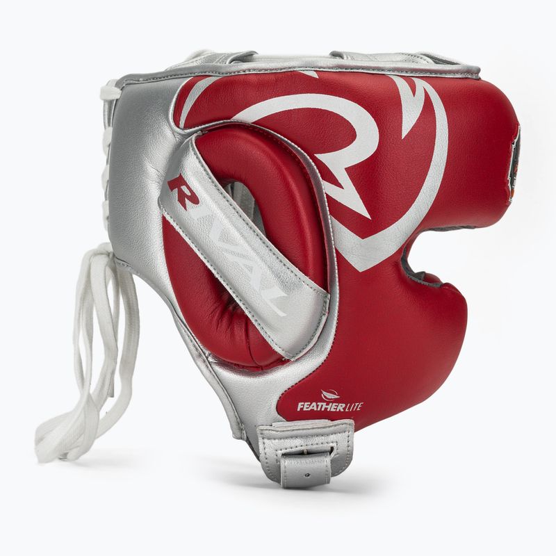 Bokso šalmas Rival RHG100 Professional Headgear red/silver 2