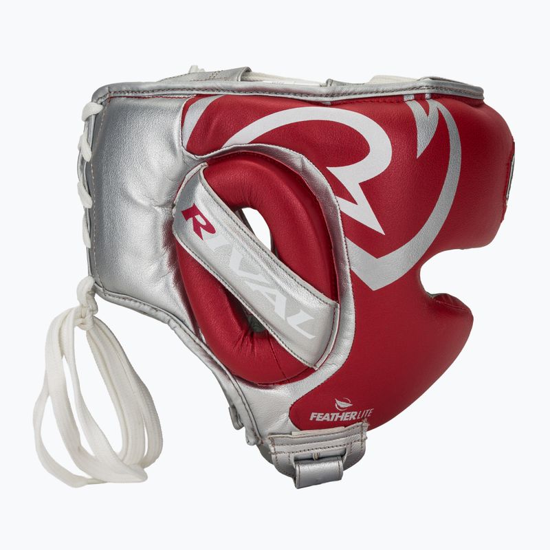 Bokso šalmas Rival RHG100 Professional Headgear red/silver/grey 2