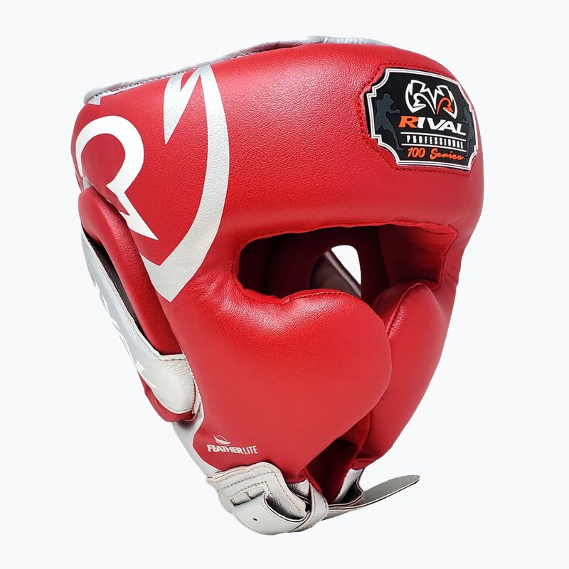 Bokso šalmas Rival RHG100 Professional Headgear red/silver/grey 2