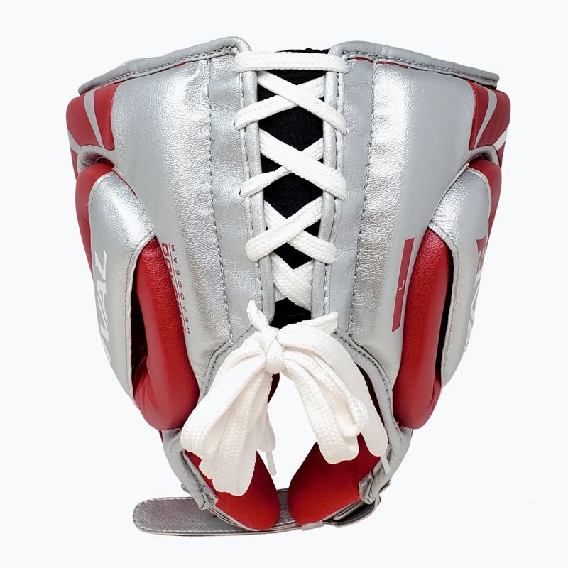 Bokso šalmas Rival RHG100 Professional Headgear red/silver/grey 3